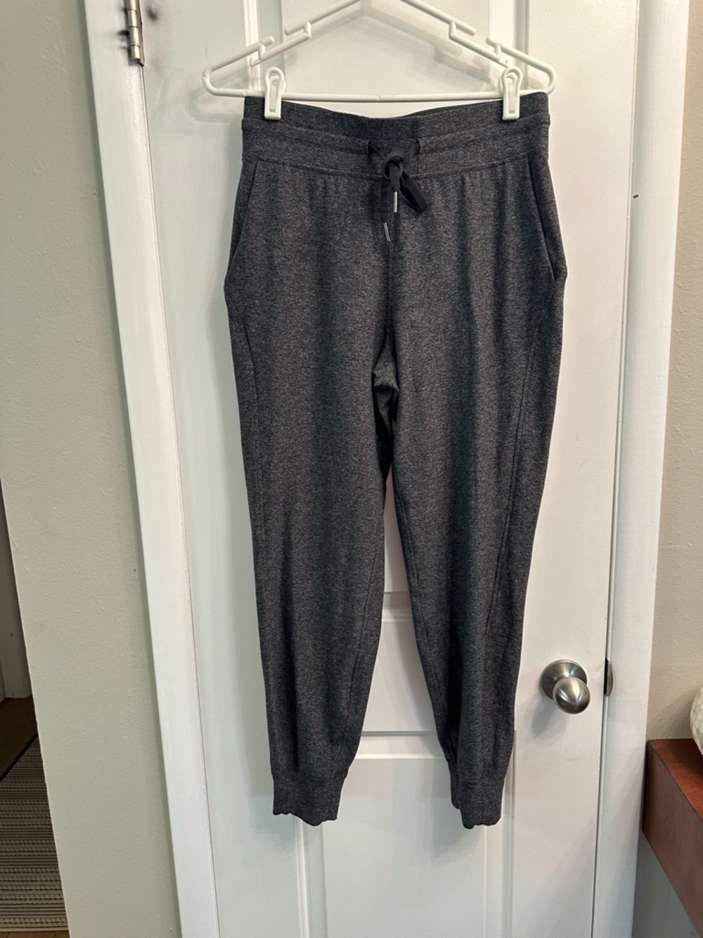 lululemon High Waist Women's Charcoal Jogger Track Pants size 8